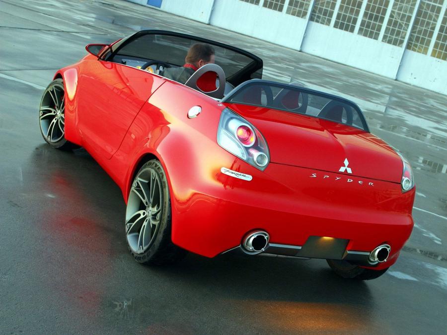  Mitsubishi Tarmac Spyder Concept 2003 года  (фото 5 из 17)